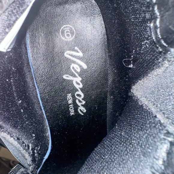 Black Ankle Boots‎ Woman’s Size 9 Zipper Pointed Toe Work Casual Business - Picture 9 of 10